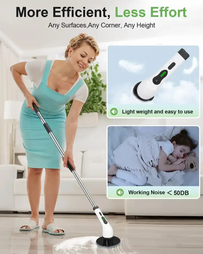 Lightweight ergonomic scrubber KSA