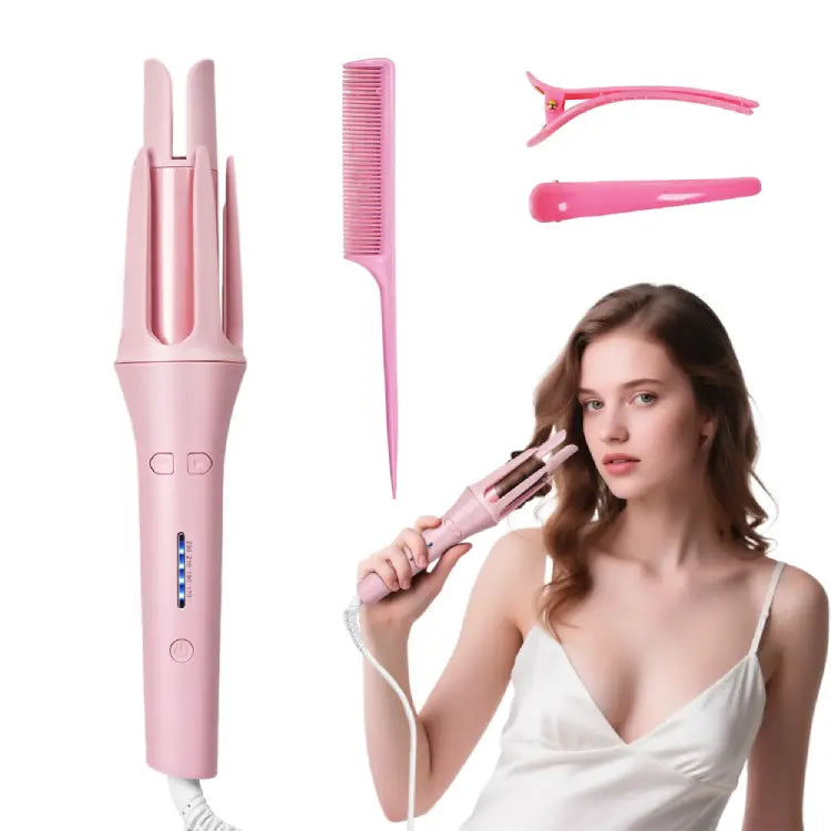 Automatic Hair Curler – One-Click 360° Rotating Styling Tool