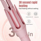 Hair curler with negative ion frizz control