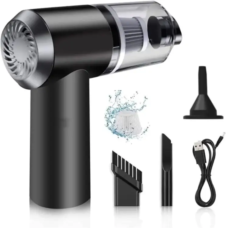 Handheld vacuum with brush head 