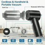 Fine dust vacuum for keyboard