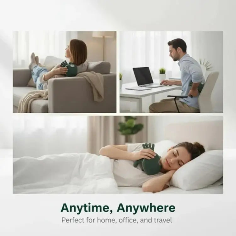 Back View of iMartPick Neck Massager