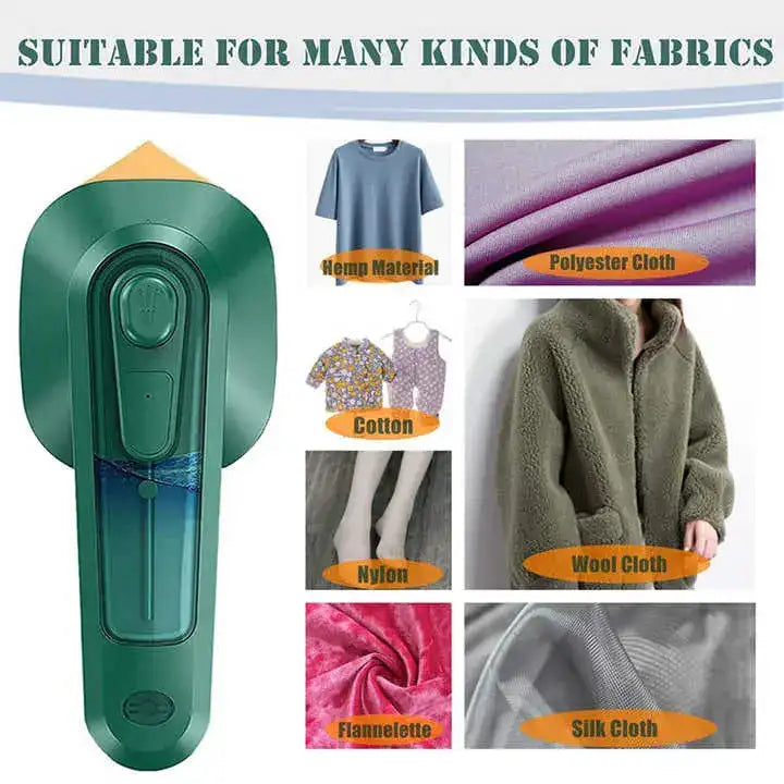 Dry ironing function of mini travel iron