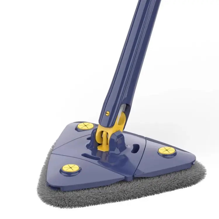 Disassembled adjustable mop with accessories