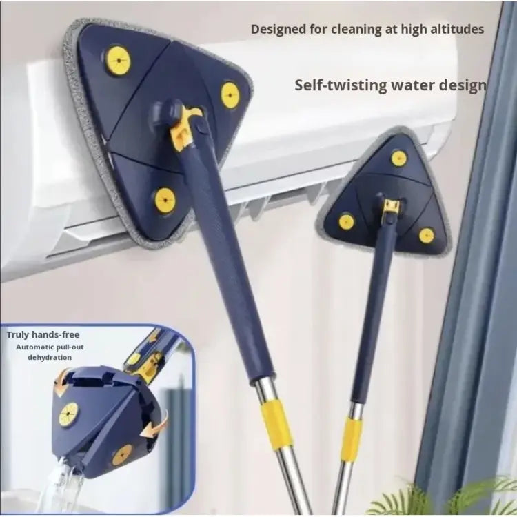 360-degree rotating mop for flexible cleaning