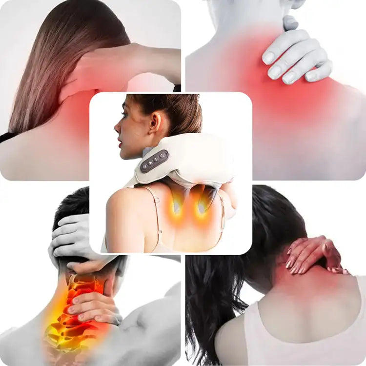 Deep tissue massage pillow